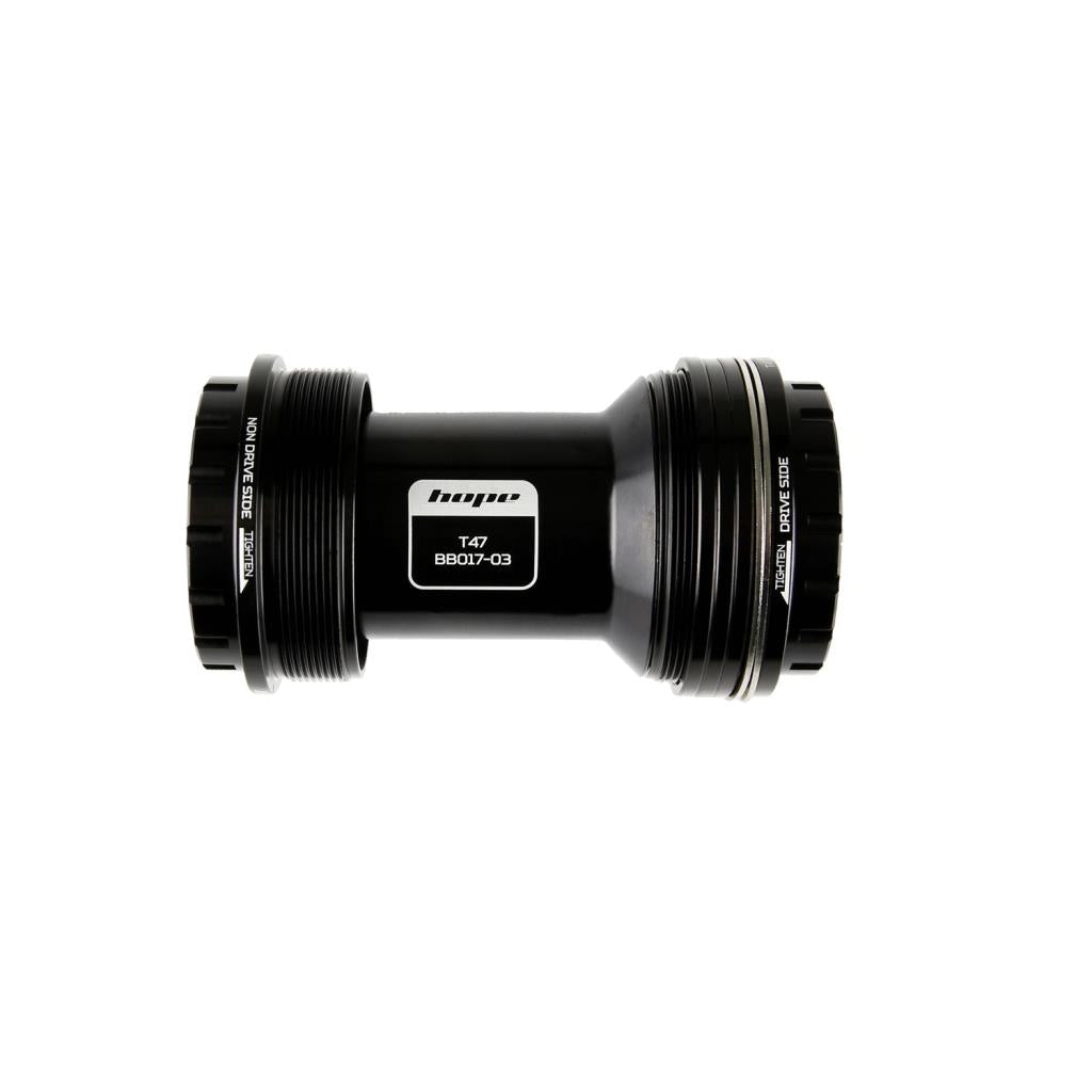 HOPE T47 68/73 mm kampiakseli 24 mm akseli Musta
