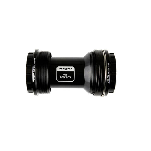 HOPE T47 68/73 mm kampiakseli 24 mm akseli Musta