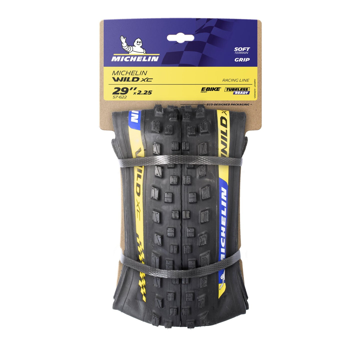 MICHELIN WILD XC Racing Line 29x2.35 Tubeless Ready Soft -rengas MICHELIN WILD XC Racing Line 29x2.35 Tubeless Ready Soft -rengas