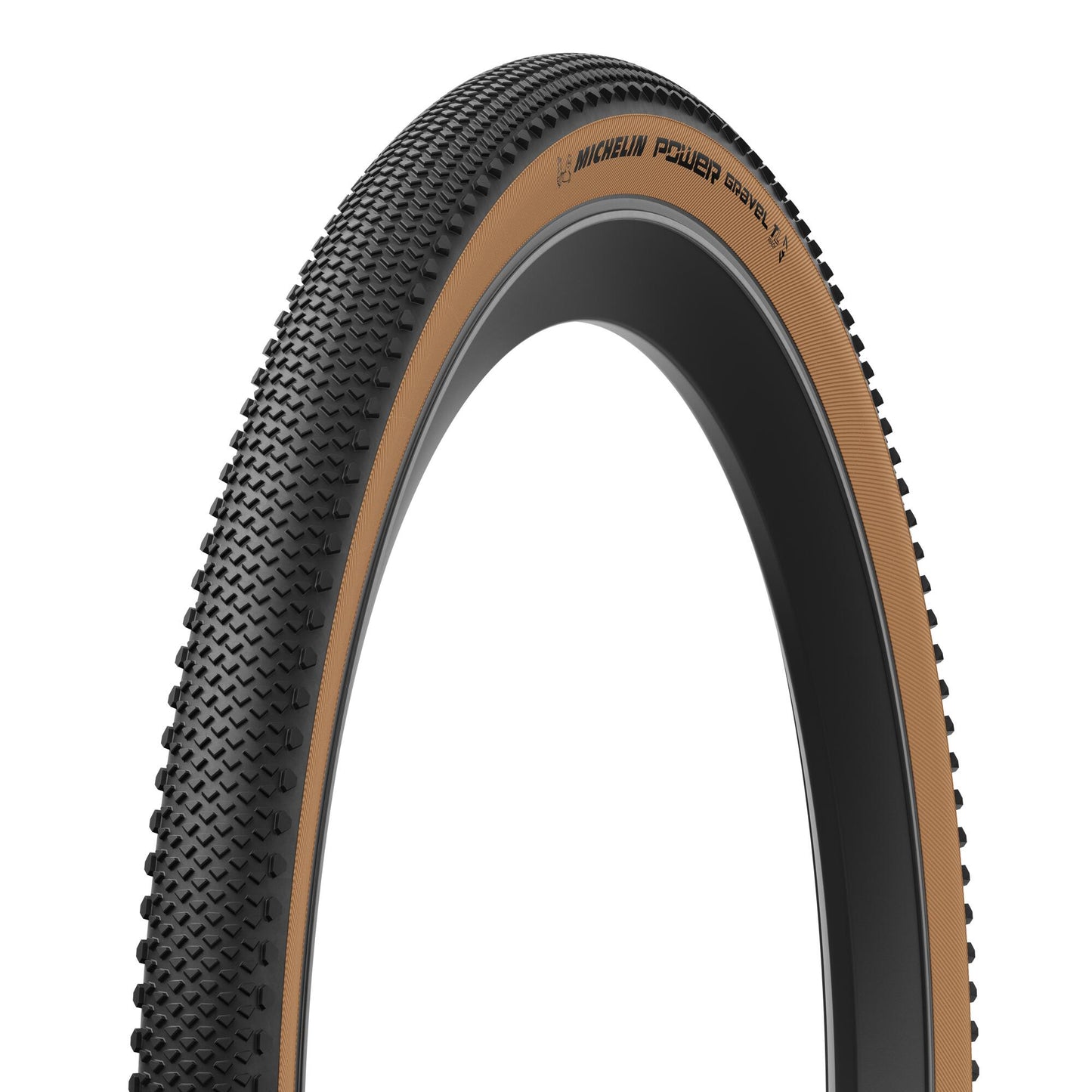 MICHELIN POWER GRAVEL Competition Line 700x57 Tubeless Ready Ruskea rengas MICHELIN POWER GRAVEL Competition Line 700x57 Tubeless Ready ruskea rengas