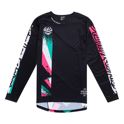 TROY LEE DESIGNS SPRINT FULL PULL pitkähihainen trikoo Musta 2025