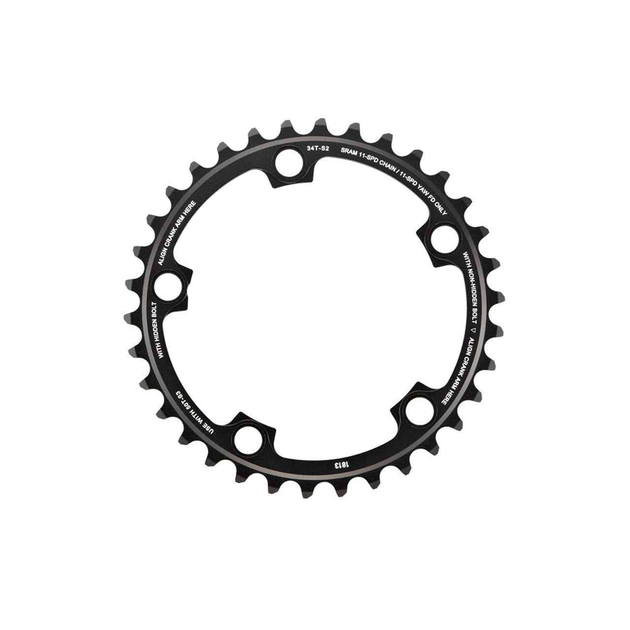 11V SRAM FORCE / PUNAINEN 110mm sisempi ketjupyörä