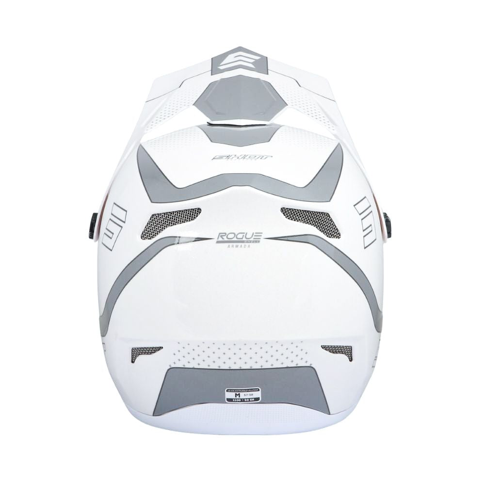 BMX-kypärä SHOT ROGUE Armada White Pearly