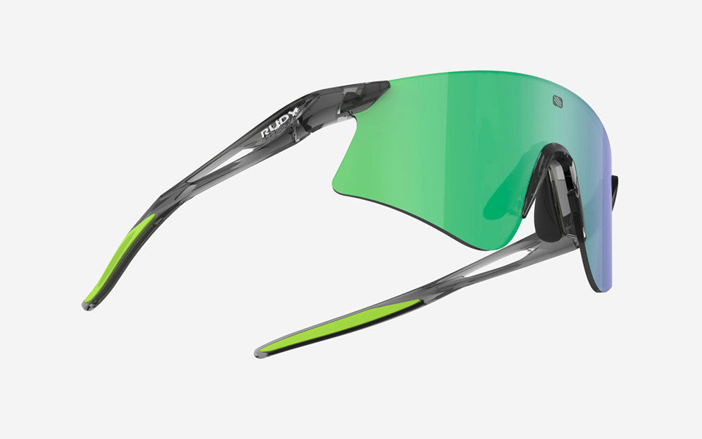RUDY PROJECT ASTRAL Crystal Ash -silmälasit RP Optics Multilaser Green -linsseillä