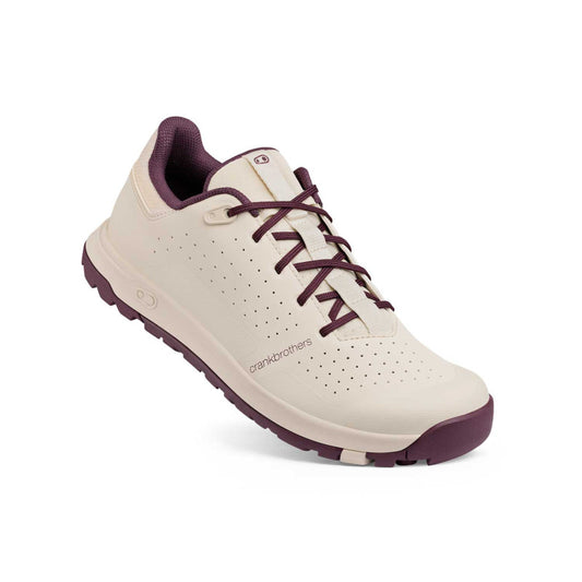 CRANKBROTHERS STAMP TRAIL LACE MTB-kengät Valkoinen/violetti