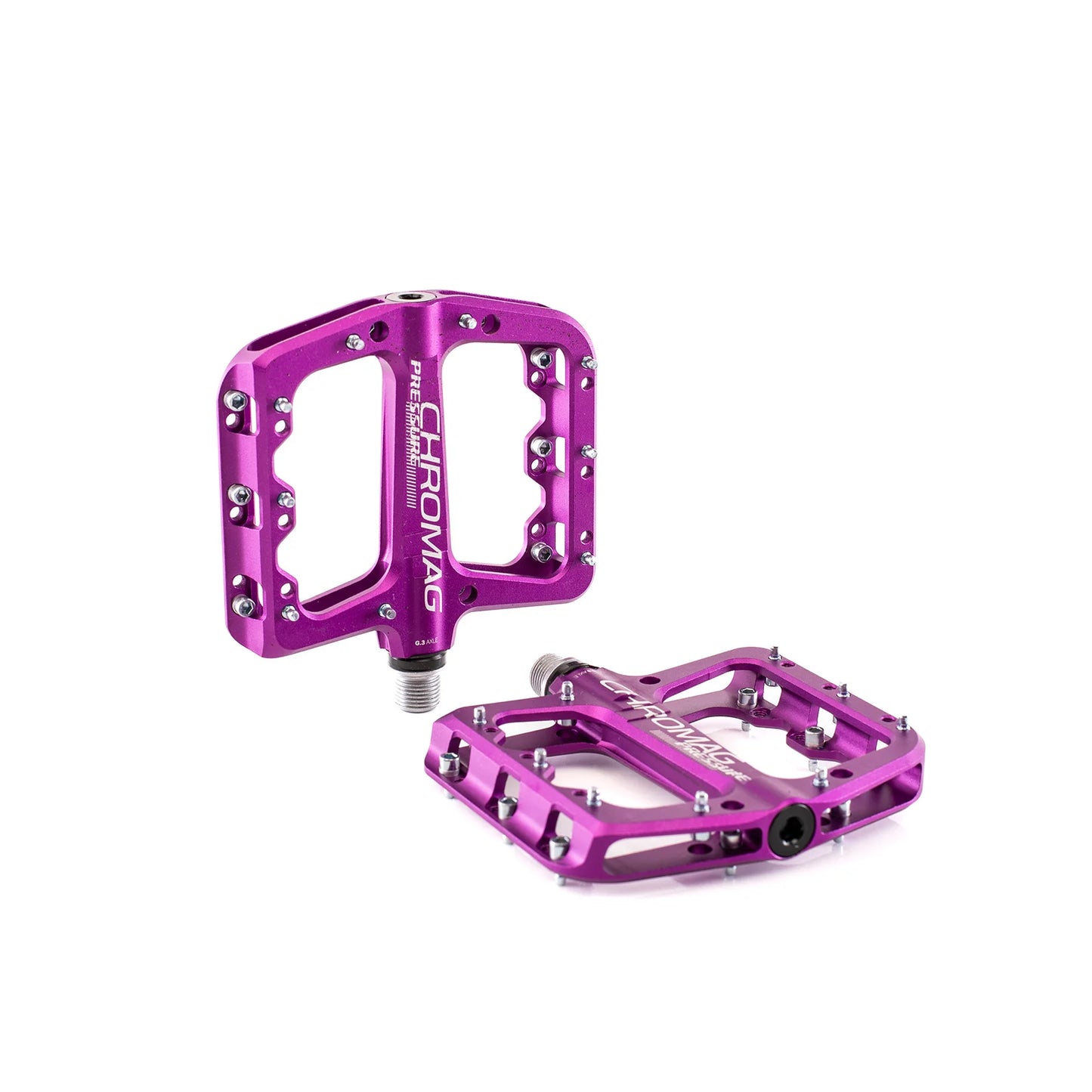 CHROMAG PRESSURE Flat polkimet violetti