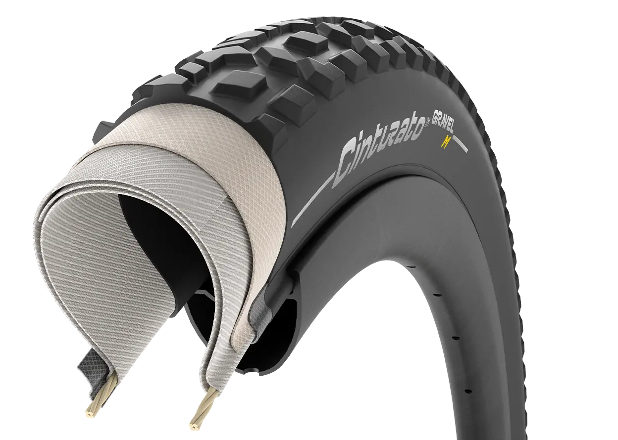 PIRELLI CINTURATO -rengas GRAVEL M 700x50c Tubeless Ready Classic Beige