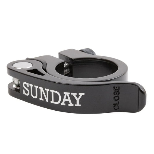 SUNDAY QR Satulatolpan kiinnike Musta