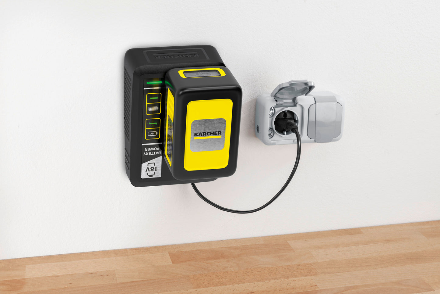 KÄRCHER Battery Power 18 V / 5 Ah -akkupaketti + pikalaturi