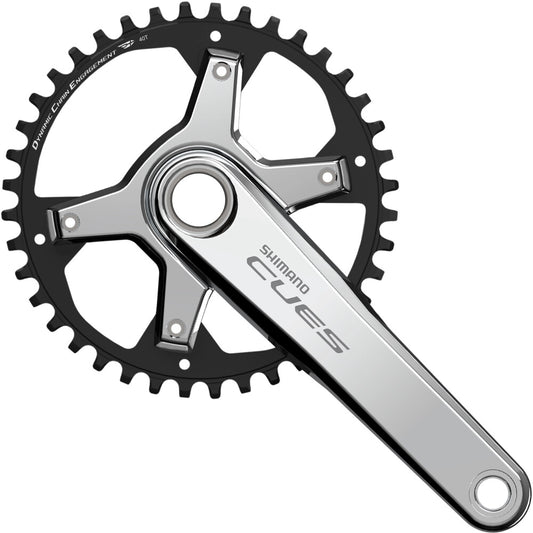 Yksirattainen 9/10/11V SHIMANO CUES U6030 - Polish Silver -erikoisversio