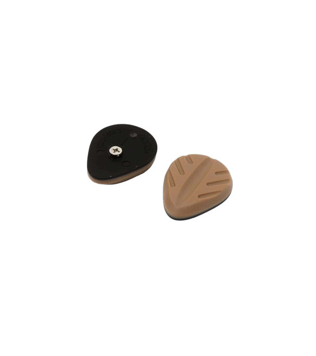 QUOC Escape Road Heelpads Musta