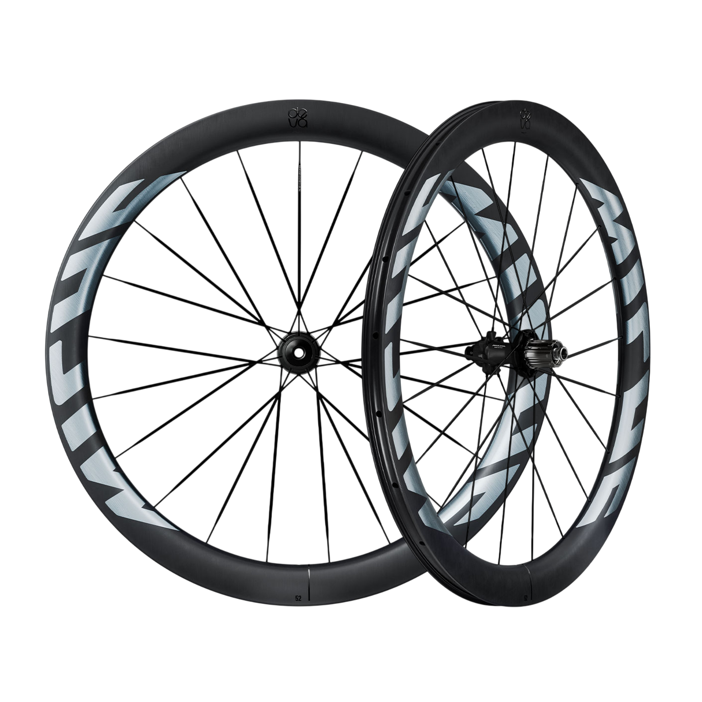 Pari MICHE DEVA RD 52 Tubeless Ready pyörät (Center Lock) hopea