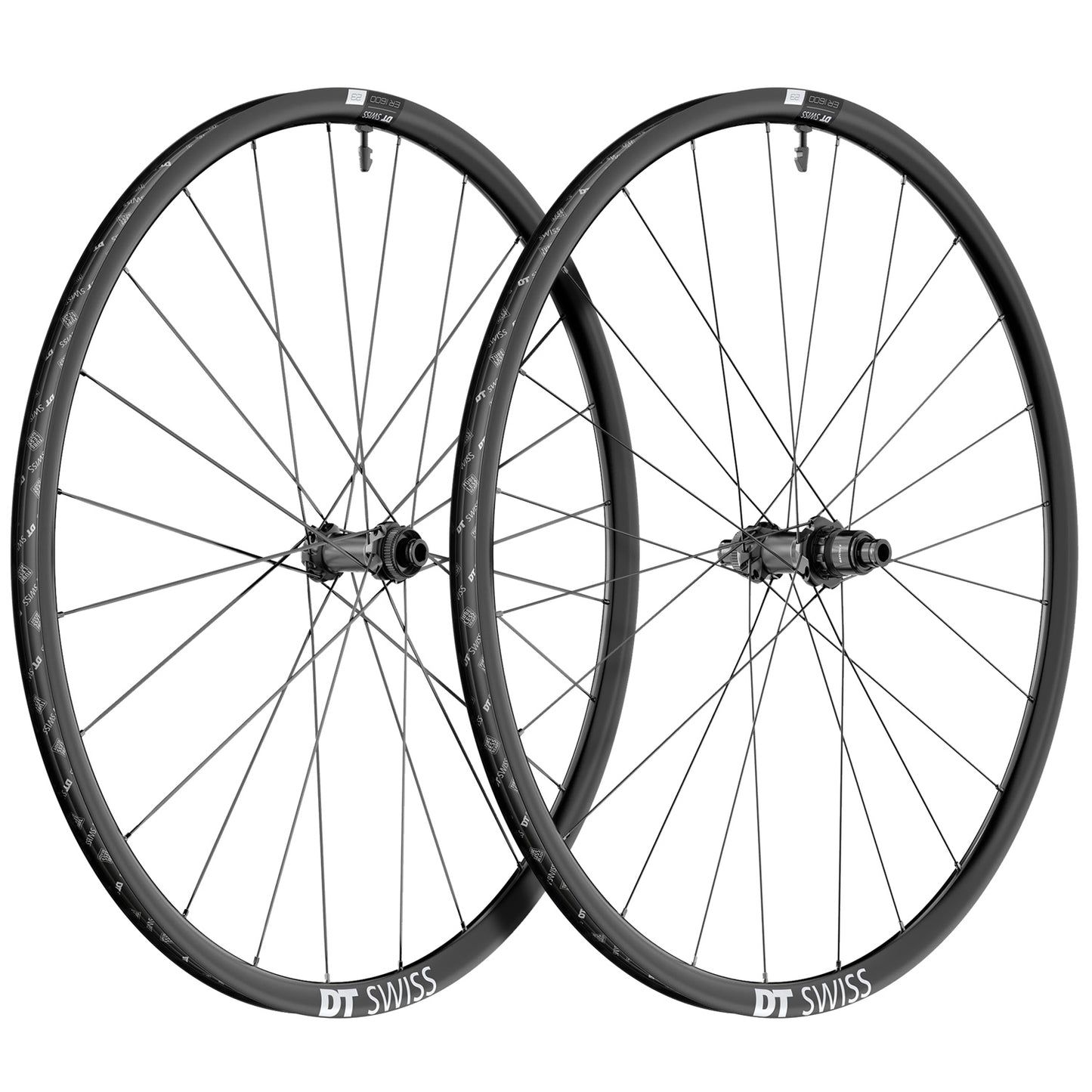 Pari DT SWISS ER 1600 SPLINE 23 Tubeless Ready pyörää (keskuslukko)