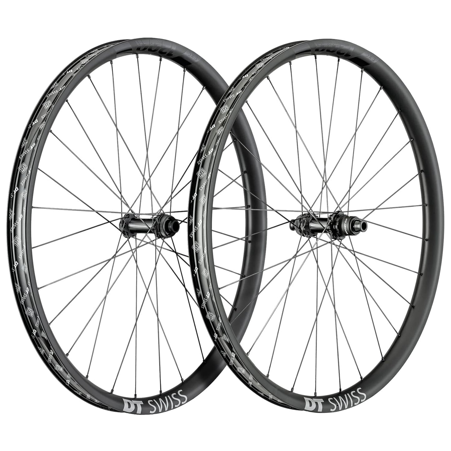 Pari DT SWISS EXC 1200 SPLINE 27.5" 35 mm 15x110/12x148mm Boost-pyöriä.