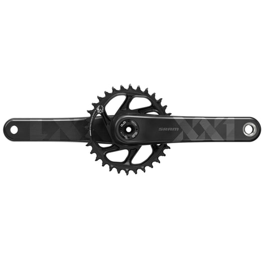 SRAM XX1 SL EAGLE DUB BOOST 12V Mono kampiakseli musta/harmaa