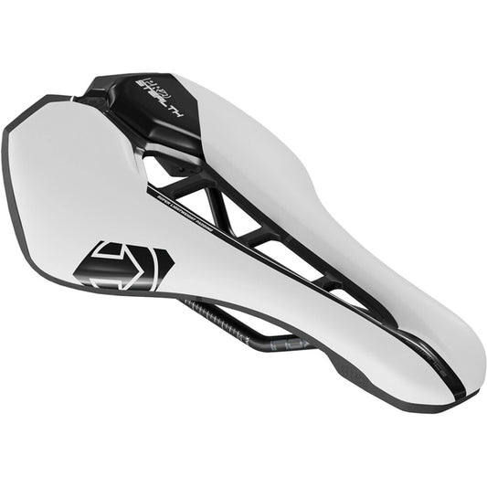 STEALTH PERFORMANCE 142mm PRO Satula Valkoinen ruostumattomasta teräksestä valmistetut kiskot