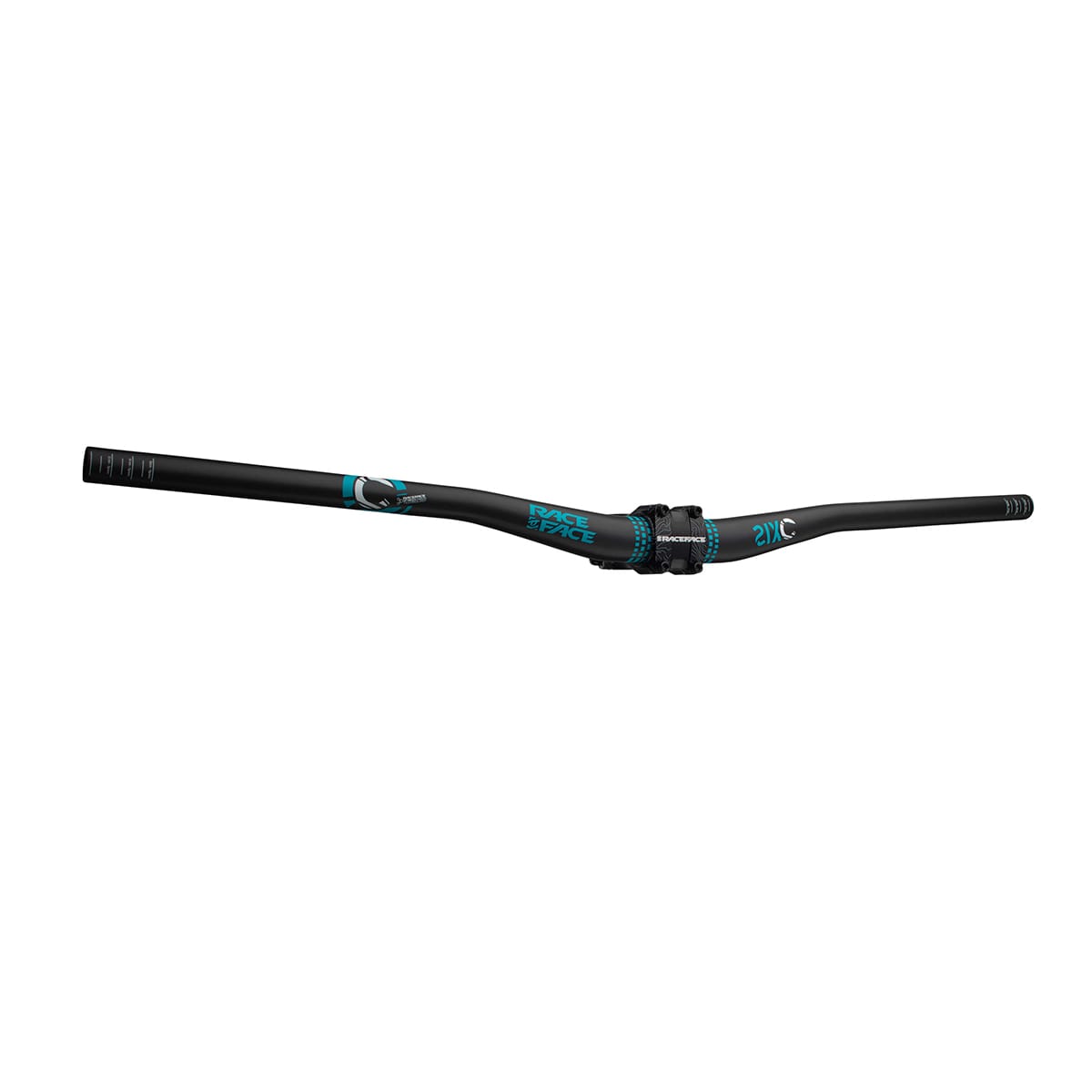 RACE FACE SIXC Carbon Rise 19mm 785mm ohjaustanko turkoosi
