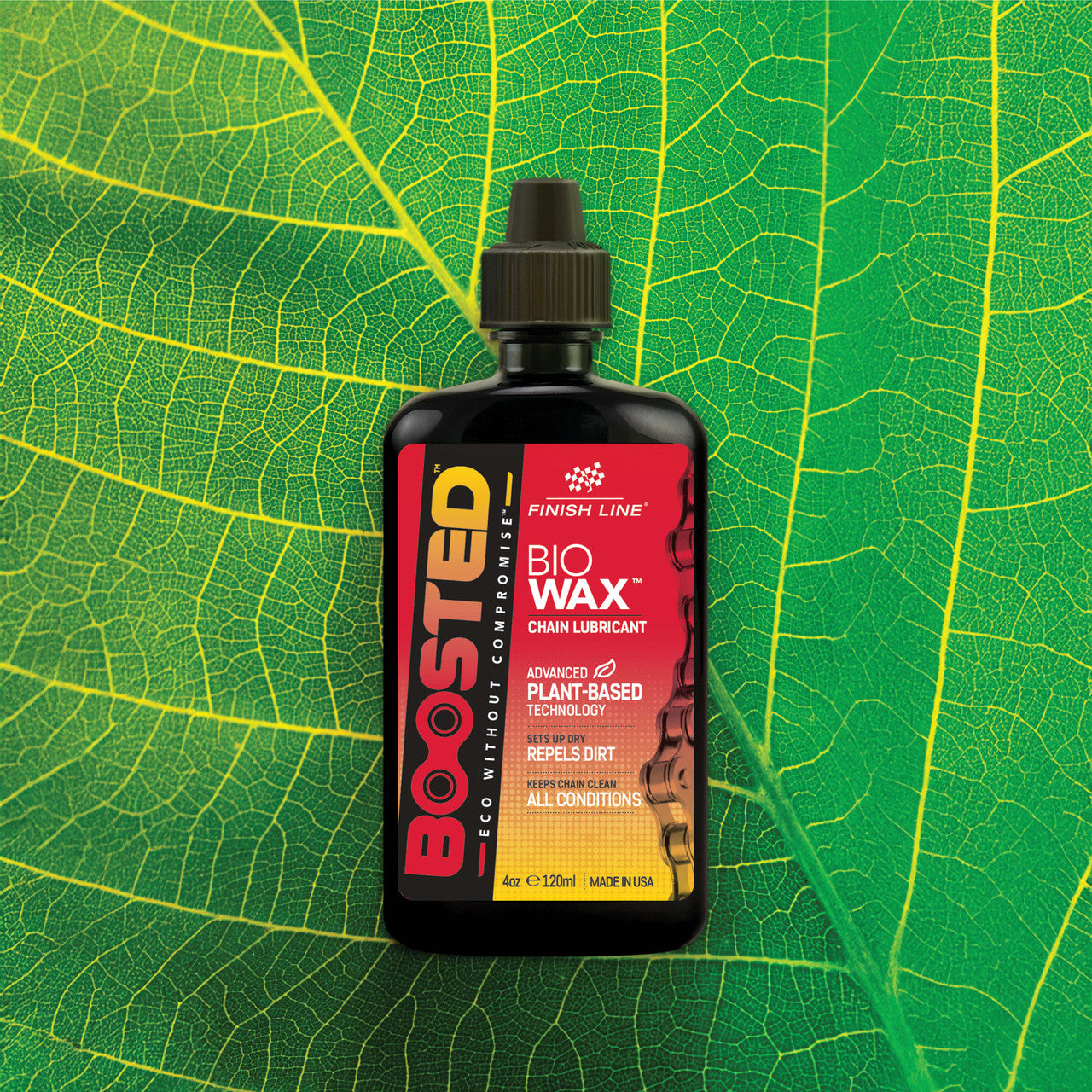 FINISH LINE BOOSTED™ BIO WAX -ketjurasva (120 ml)