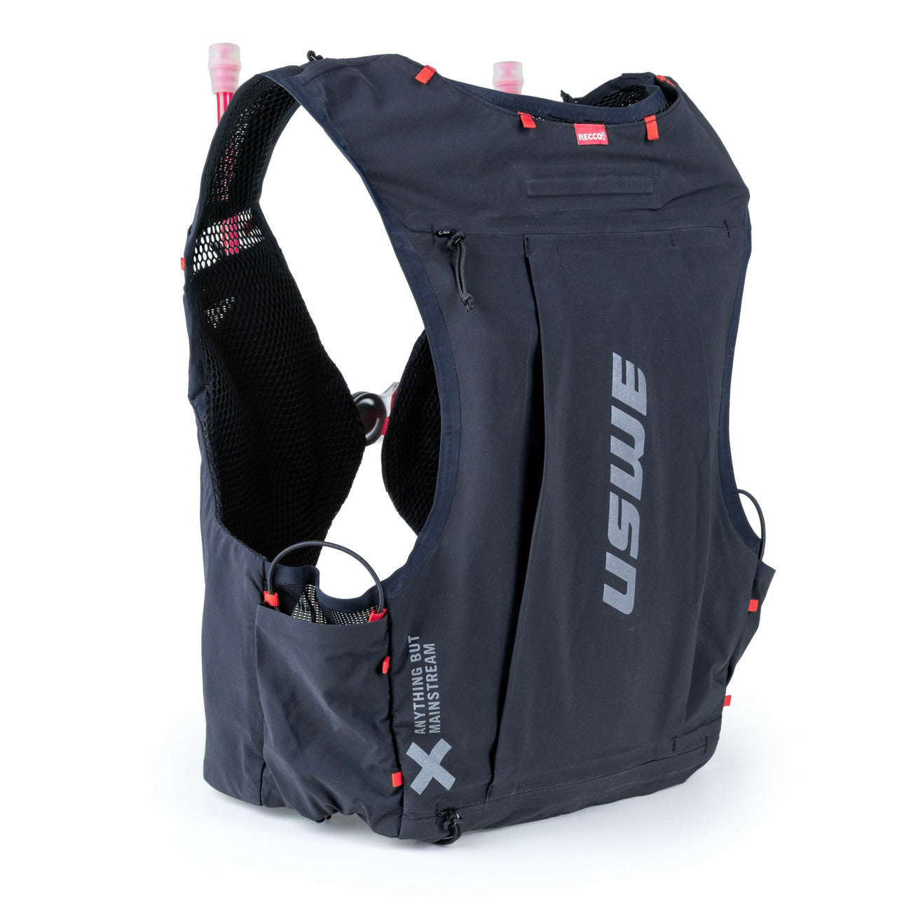USWE TRAIL RUNNING 8L Musta nesteytys takki
