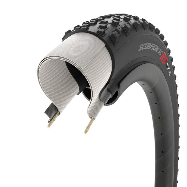 PIRELLI SCORPION RACE XC RC Lite 29x2.40 Tubeless Ready Soft Silver -rengas, hopea
