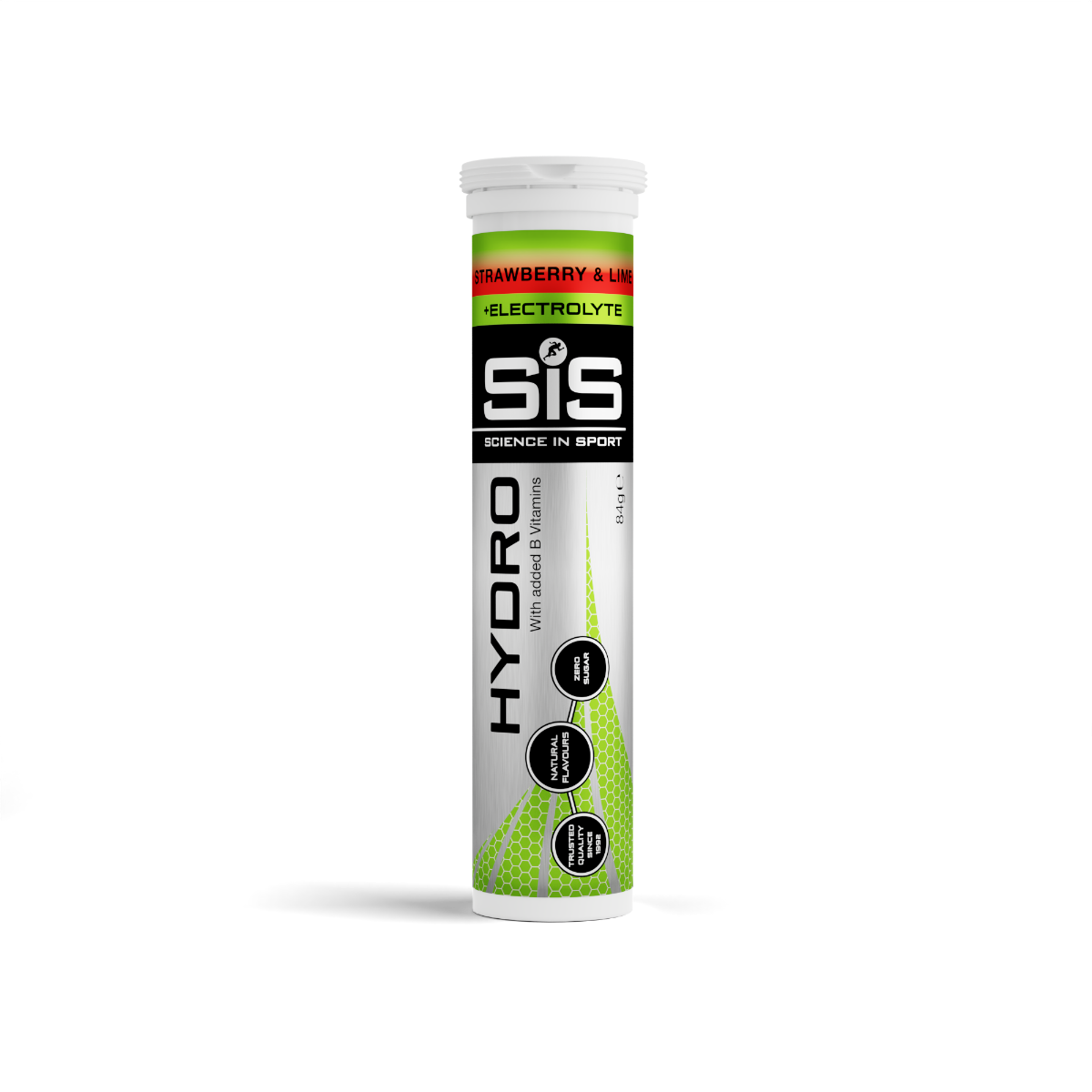 Energiajuoma SIS tabletit GO HYDRO (20 tabletin putki) Mansikka Sitruuna (Strawberry Lemon)