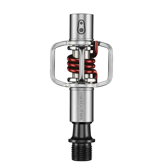 CRANKBROTHERS EGG BEATER 1 pedaalit Hopea/punainen