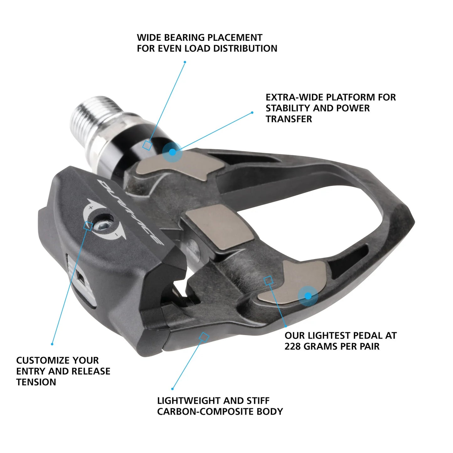 SHIMANO DURA-ACE R9100 -polkimet