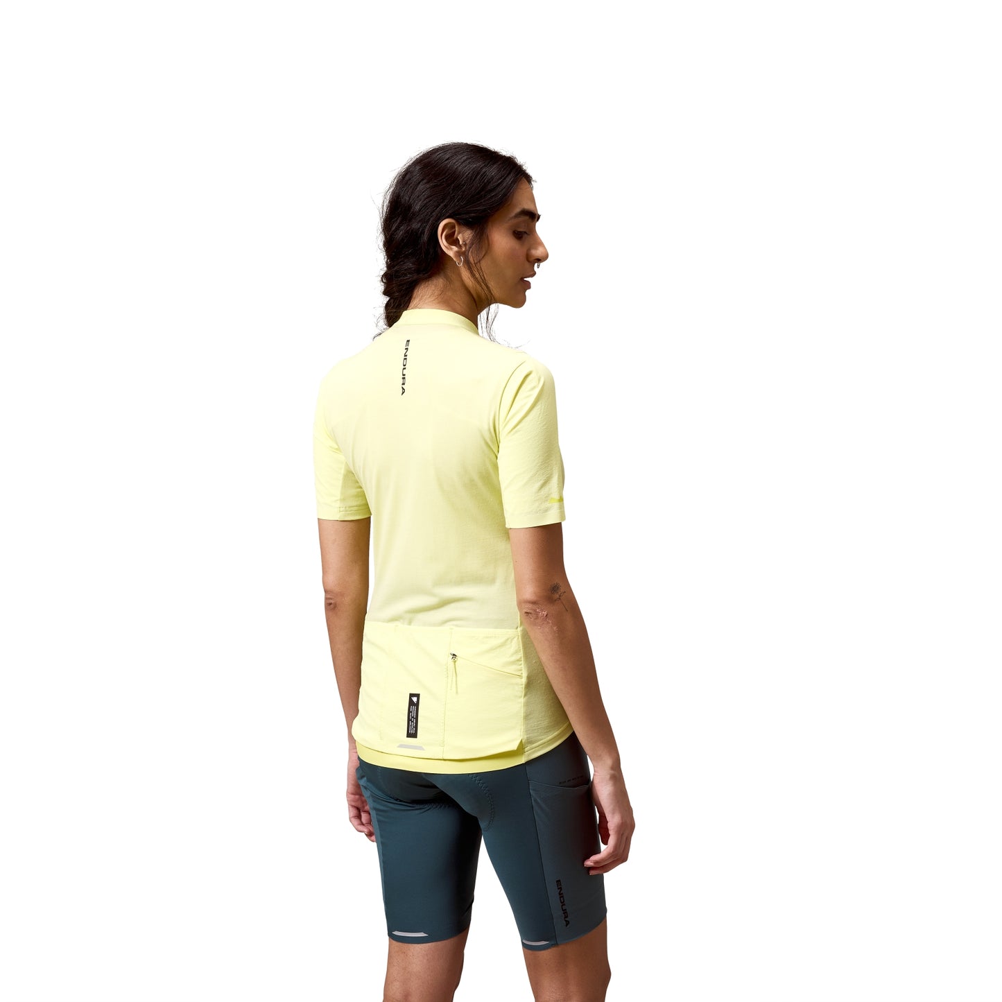 ENDURA ALLTRACK RIDE Naisten lyhythihainen trikoo Keltainen