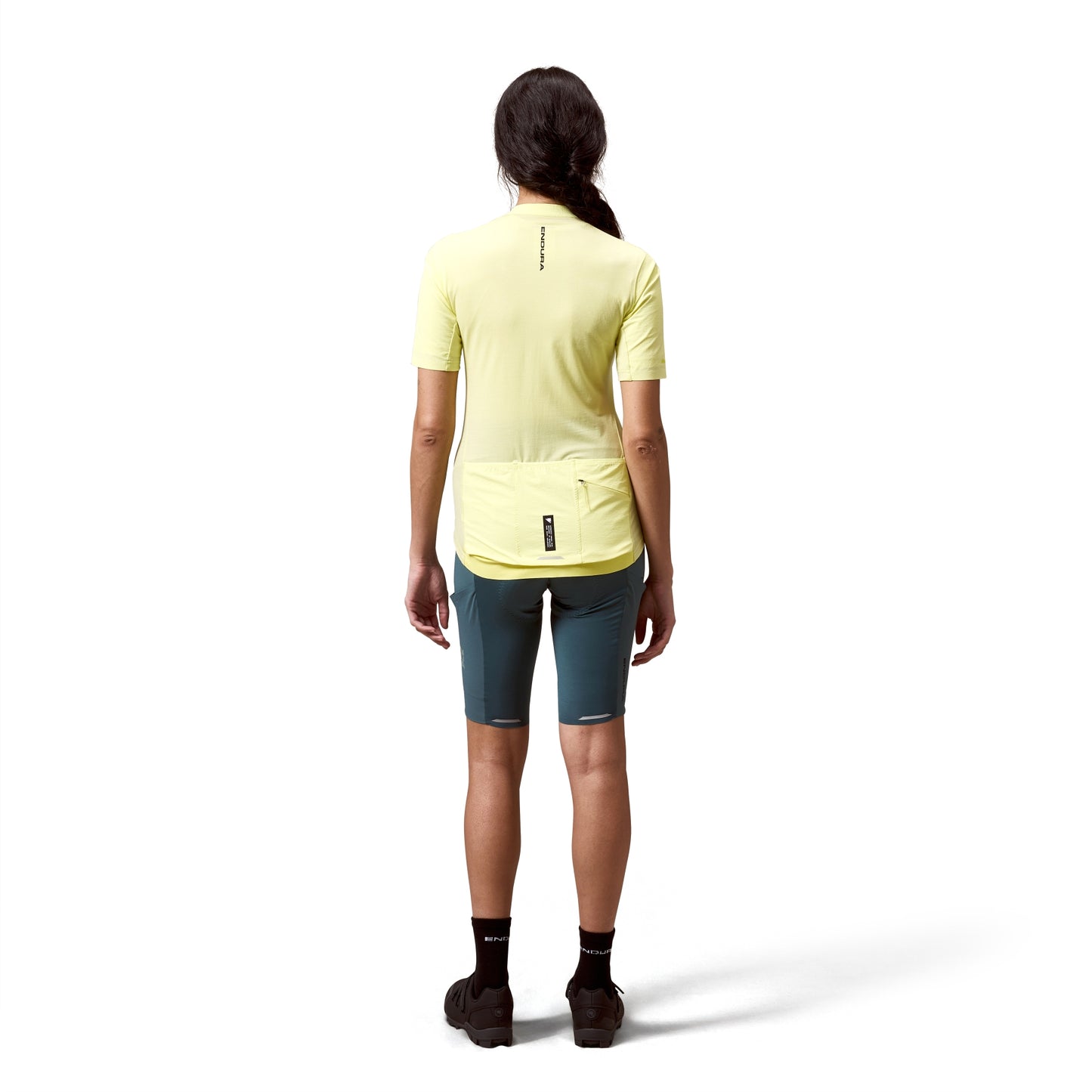 ENDURA ALLTRACK RIDE Naisten lyhythihainen trikoo Keltainen