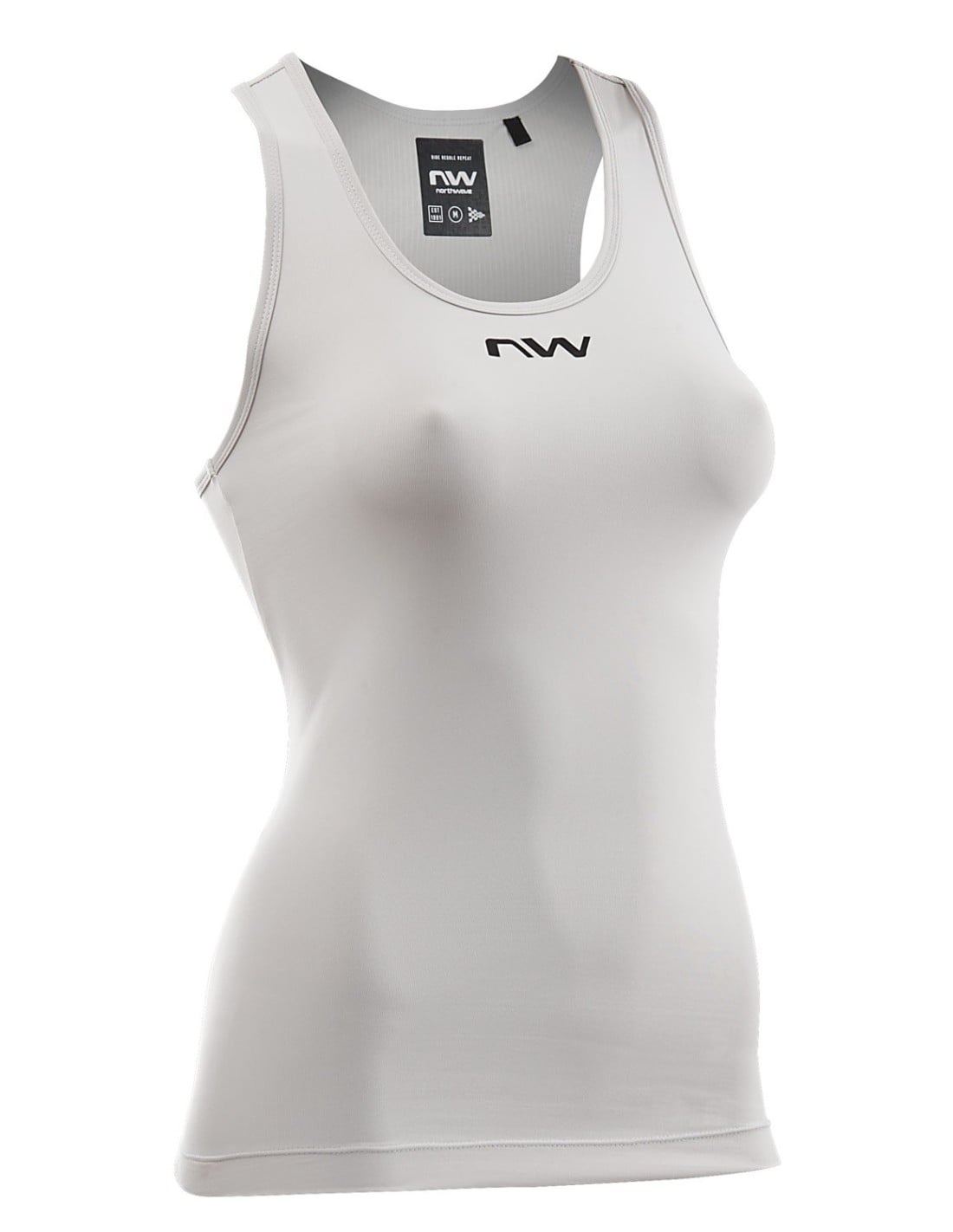 Naisten NORTHWAVE ESSENCE TANK hihaton Jersey harmaa
