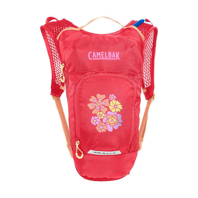 CAMELBAK MINI MULE 5 L Junior vaaleanpunaiset kukat Hydratointi laukku