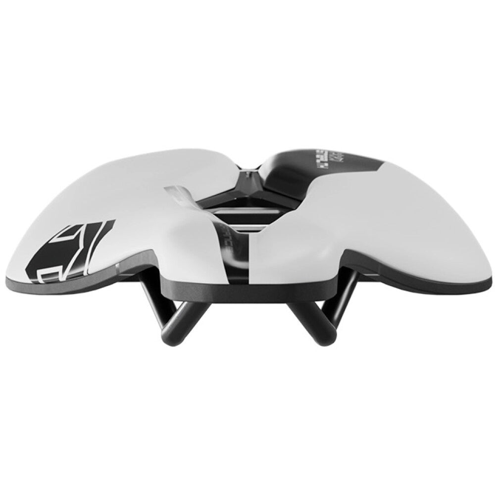 STEALTH PERFORMANCE 142mm PRO Satula Valkoinen ruostumattomasta teräksestä valmistetut kiskot