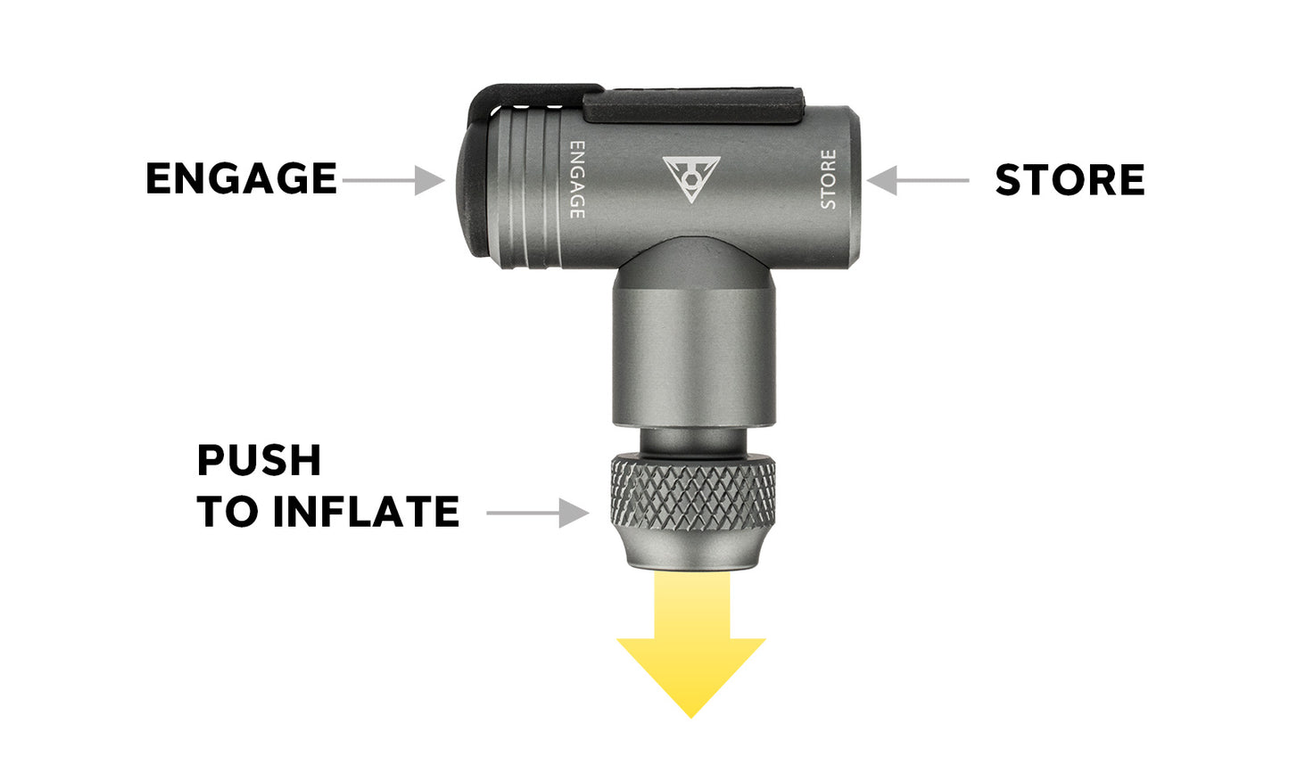 TOPEAK AIRBOOSTER II CO2-perkuri