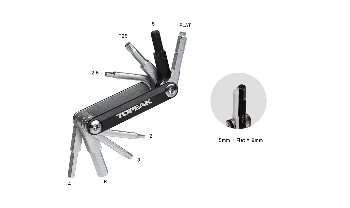 Co2 monitoimityökalut TOPEAK TUBIMASTER RXT Pro