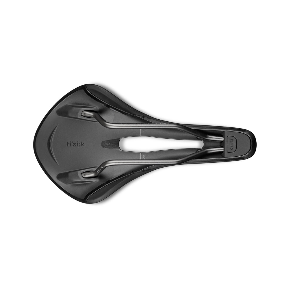 Satula FIZIK Tempo Aliante R3 145mm Kium Rails Musta