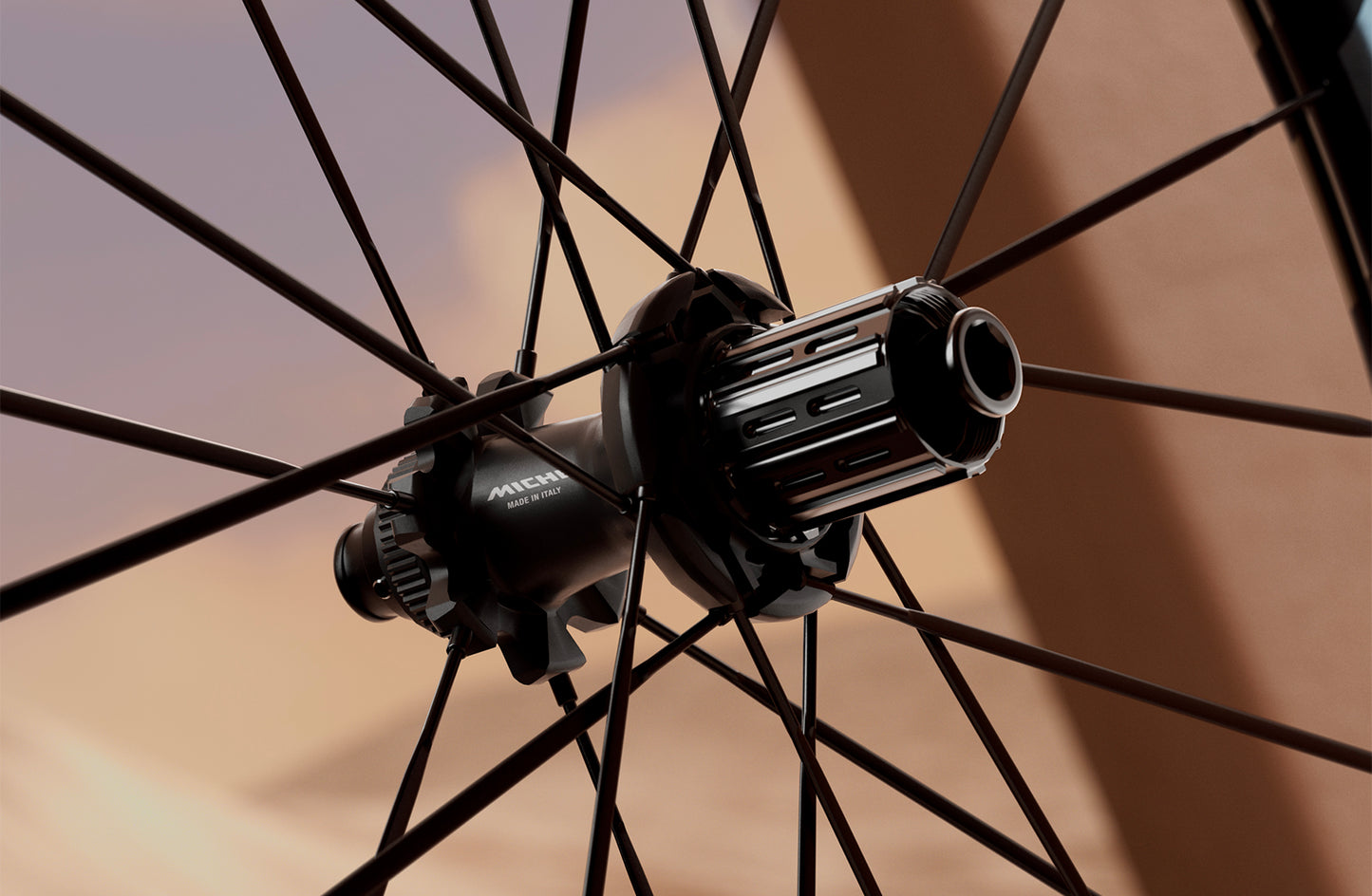 Pari MICHE DEVA RD 52 Tubeless Ready pyörät (Center Lock) hopea