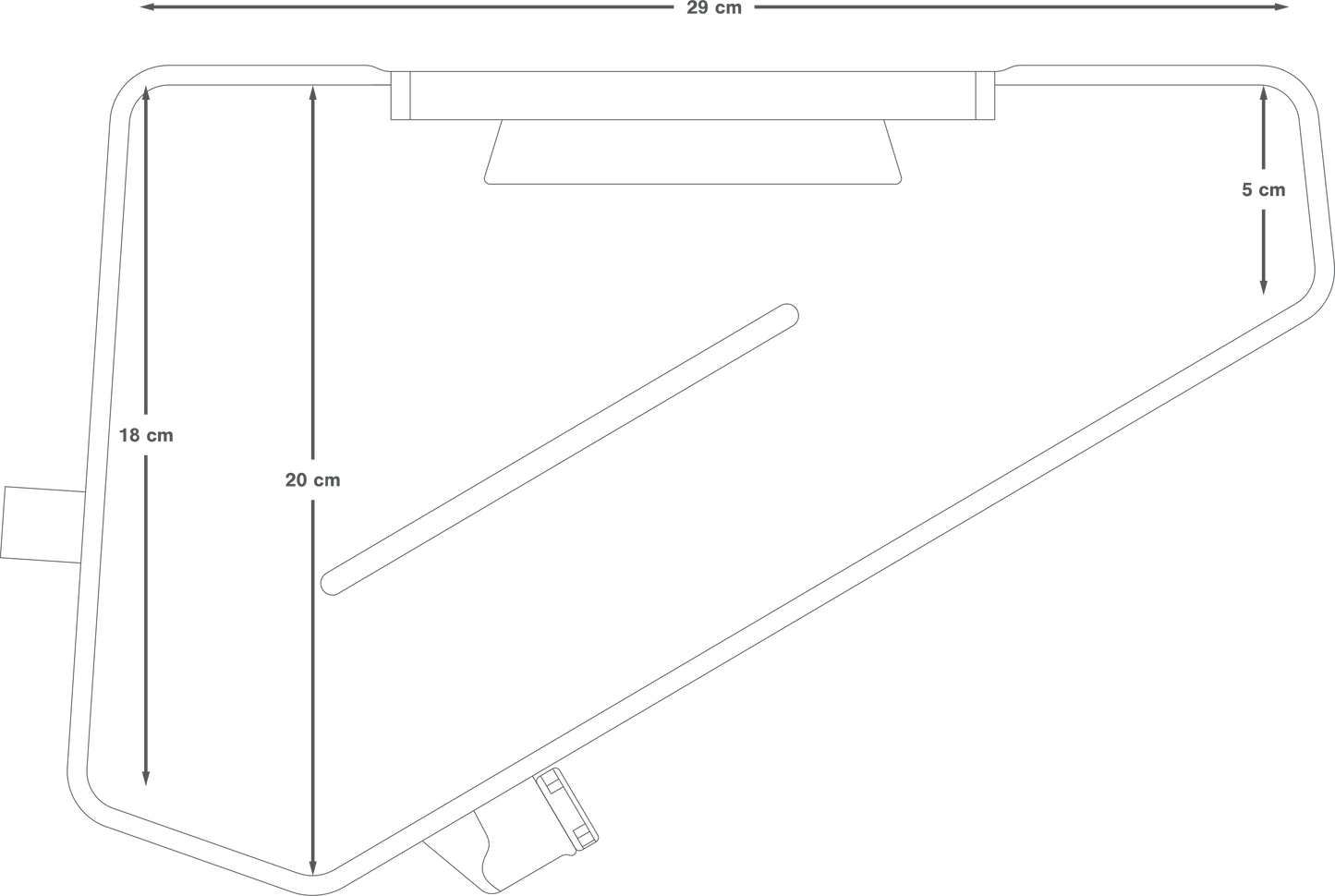 Kehysvesipussi APIDURA FRAME PACK HYDRATATION BLADDER 3 L