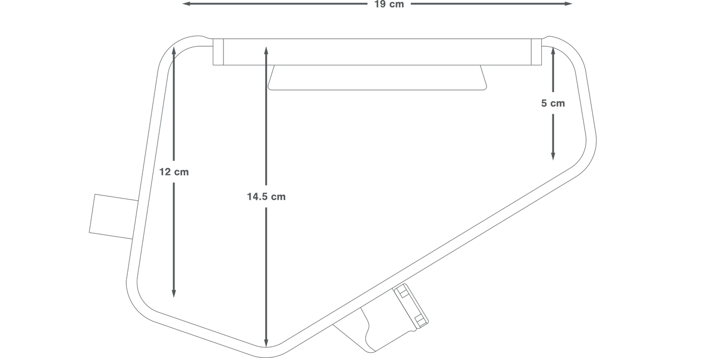 Kehyksen vesipussi APIDURA FRAME PACK HYDRATATION BLADDER 1.5 L
