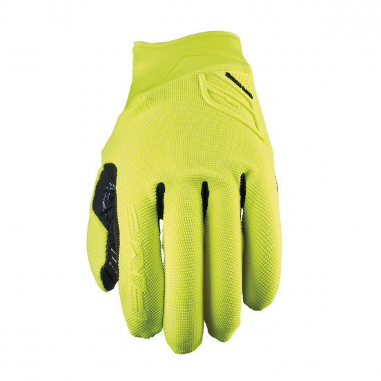 FIVE XR-TRAIL GEL Split -käsineet, musta/fluoresoiva keltainen
