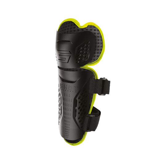 Polvisuojat SHOT Optimal 2.0 Aikuiset - Black/Neon Yellow