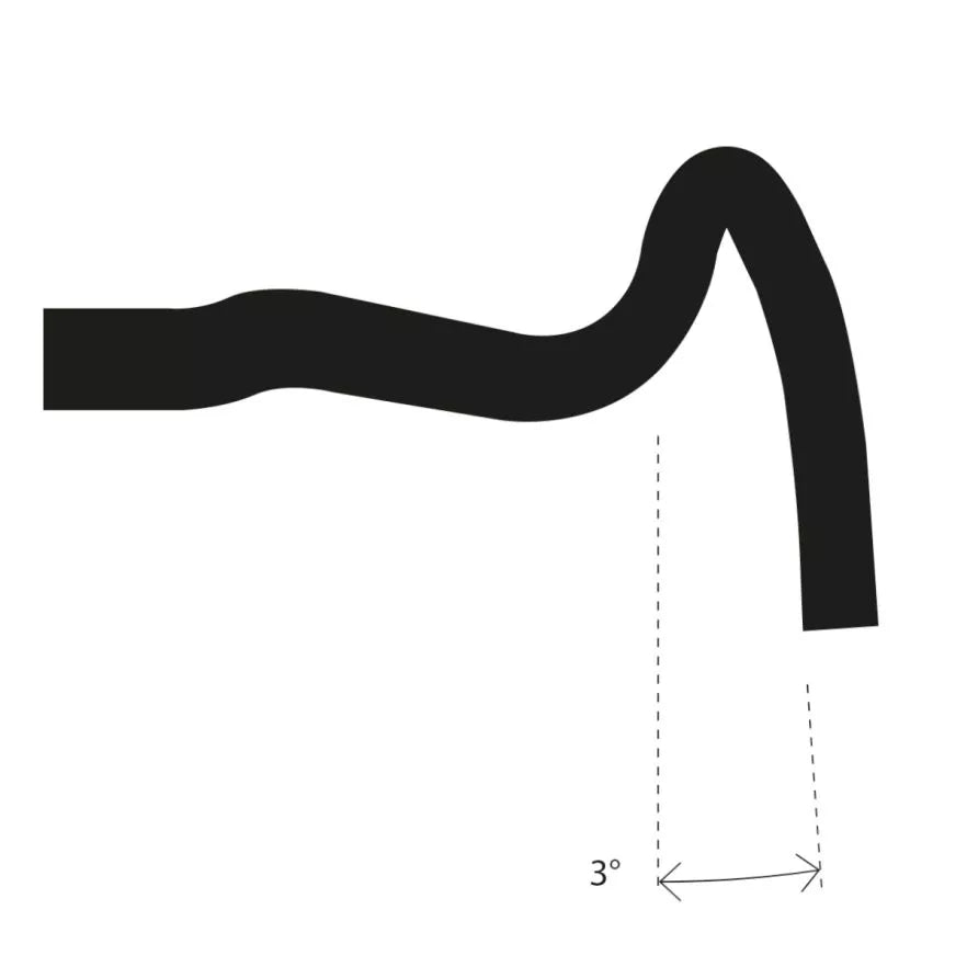 DEDA GERA ALU 24° POB Finish ohjaustanko