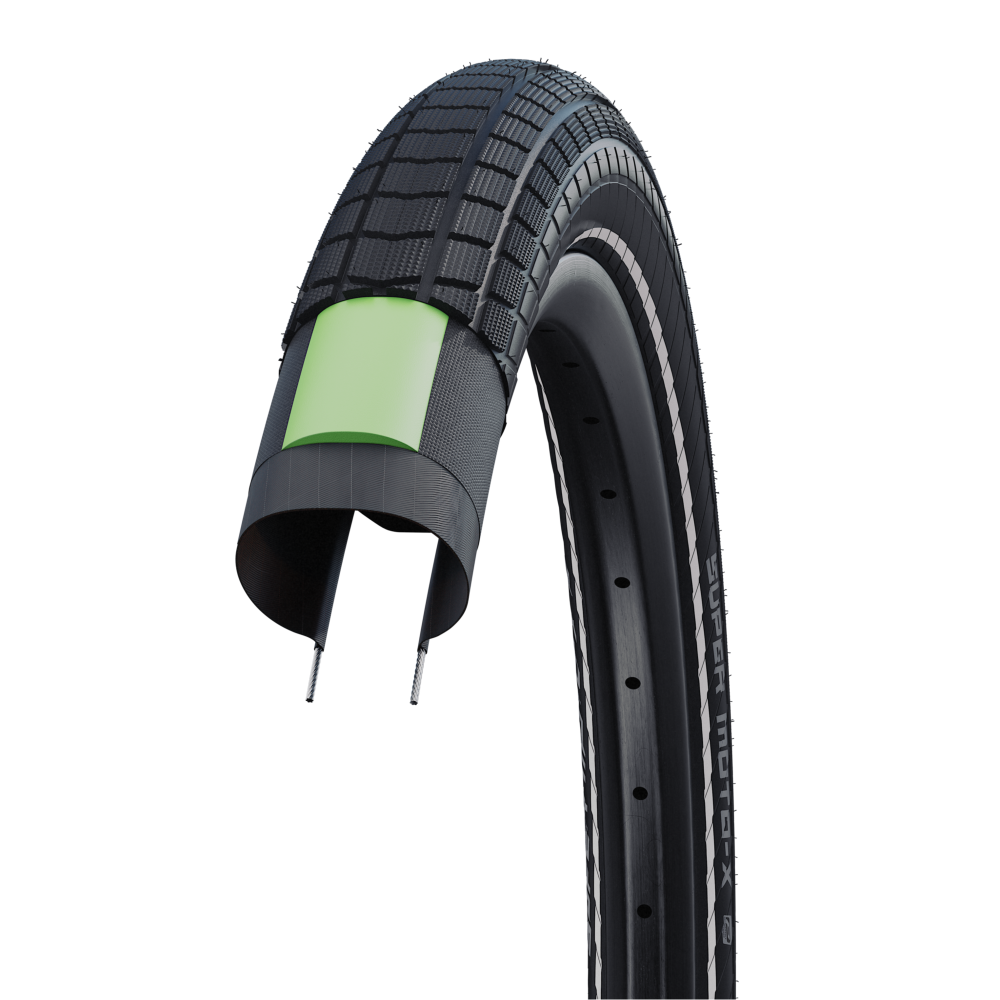 SCHWALBE SUPER MOTO-X 27.5x2.80 ADDIX DD RaceGuard Tubeless Ready jäykkä rengas