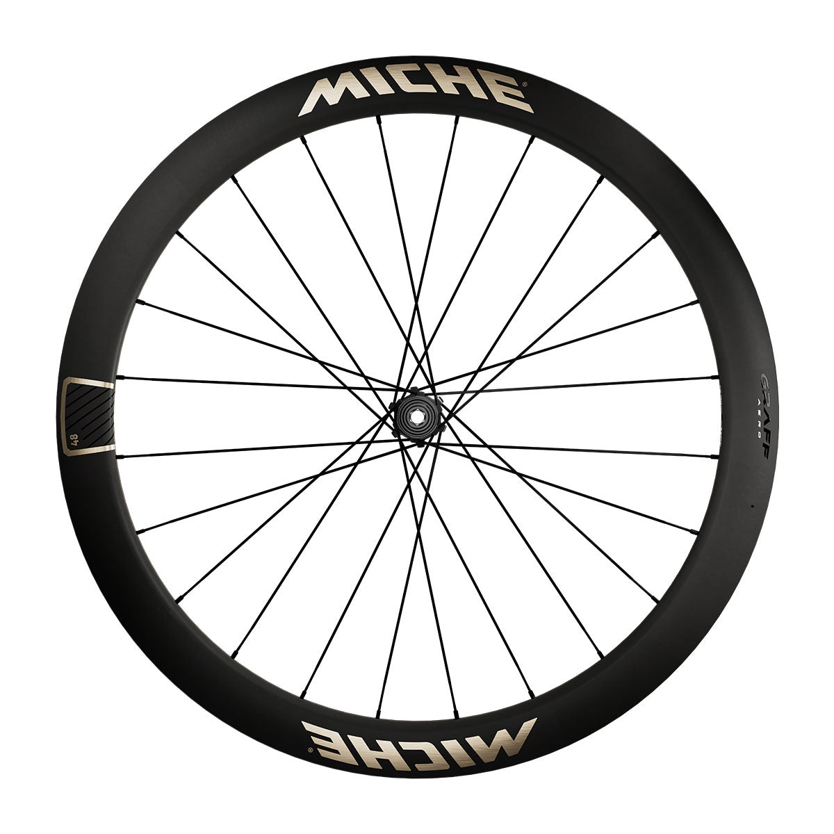 Pari MICHE GRAFF AERO 48 Tubeless Ready -pyörää (keskuslukko)