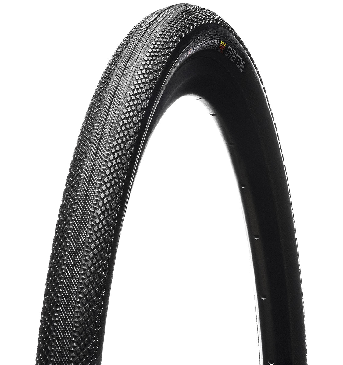 HUTCHINSON OVERIDE 700x40c Vahvistettu rengas Tubeless Ready Musta