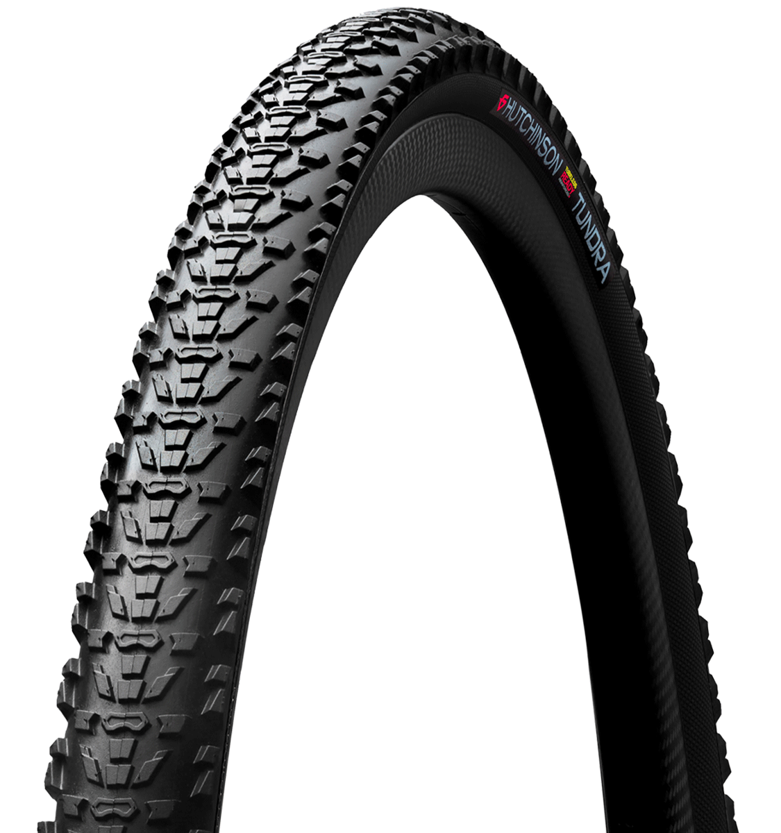 HUTCHINSON TUNDRA 700x40c Vahvistettu rengas Tubeless Ready Musta