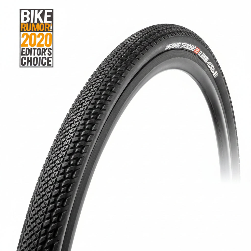 TUFO GRAVEL THUNDERO 700c Tubeless Ready -rengas, musta