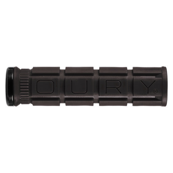 OURY Lock-on V2 -kahvat, 135 mm, musta