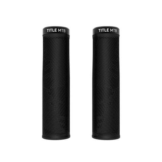 Grips Title MTB FORM Lock-On XL Musta - pari edestä kuvattuna