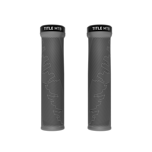 Grips Title MTB FORM Lock-On Gris - pari edestä kuvattuna