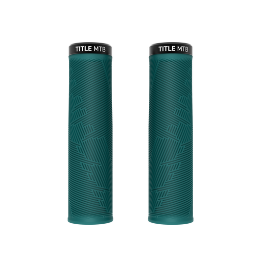 Title MTB FORM Lock-On XL Turquoise -kahvat - etunäkymä parista